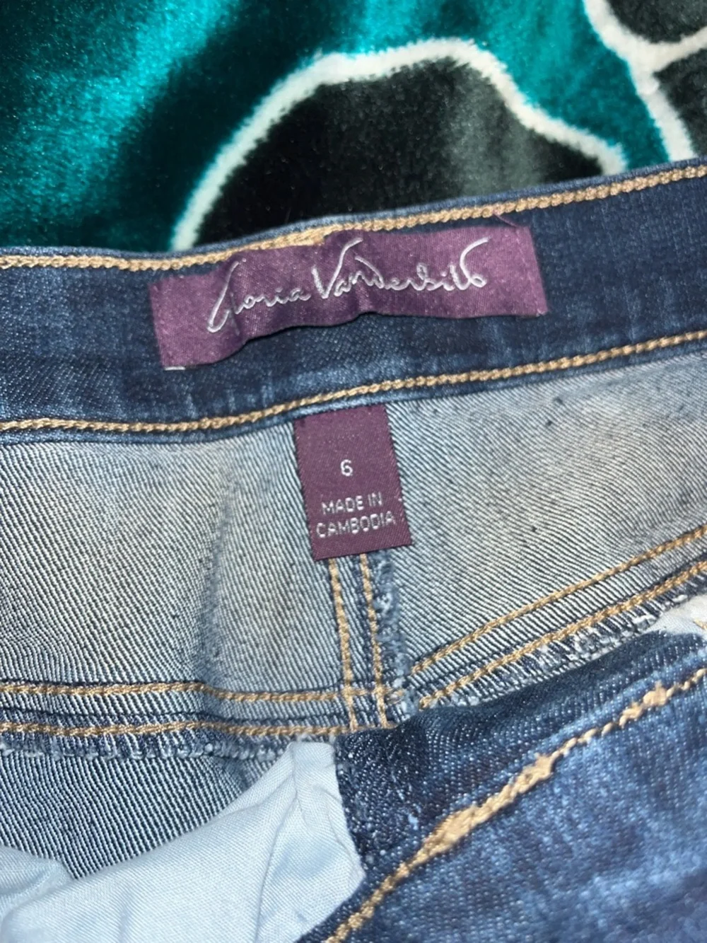 Gloria Vanderbilt Amanda Jeans Size 6 - Picture 2 of 6